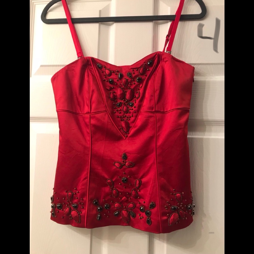 Red corset